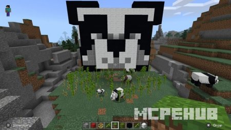 панды в Minecraft