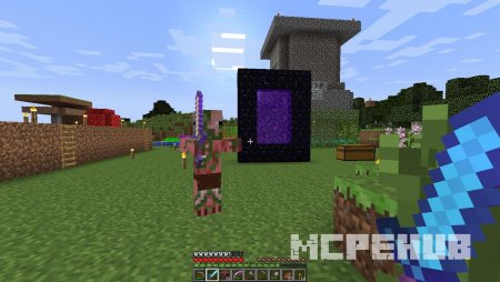 зомби-свиночеловек в Minecraft