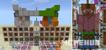 Карта: Продвинутые предметы из редстоуна