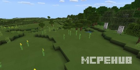 Текстуры: Упрощенный мир Minecraft