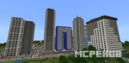 Скриншот RyanMinecraft71 City 1