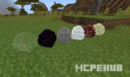 Яйца различных видов драконов