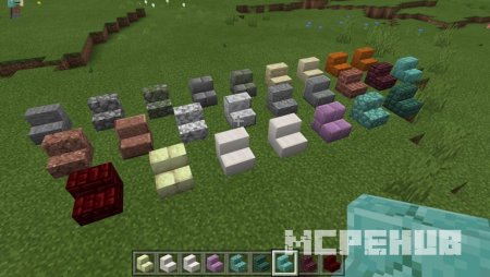 новые лестницы в Minecraft