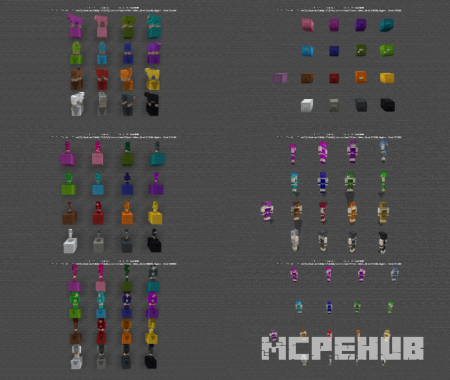 Представление множества мобом в милом женском обличии