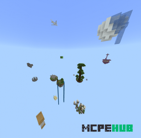 Карта: Улучшенные небесные блоки