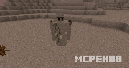 Песчаный голем в пустыне