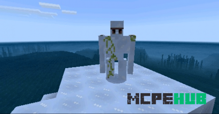 Ледяной голем на льдине