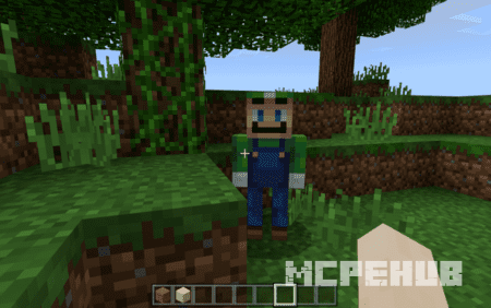 Мод: Луиджи вместе Крипера