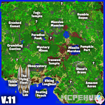 Карта: Фортнайт 11