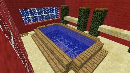 джакузи в Minecraft