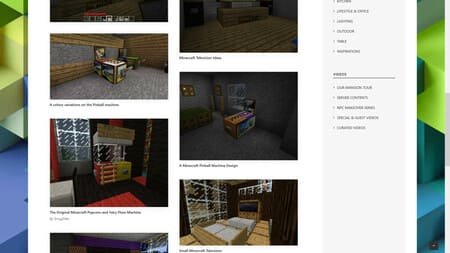 веб-сайт про интерьер