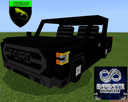 Классический чёрный джип, добавленный в игру