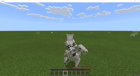 Мод: Улучшенные лошади-скелеты