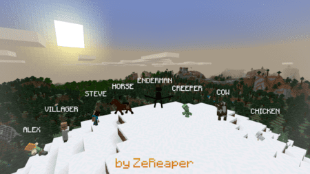 Представление восьми новых забавных мобов в игре