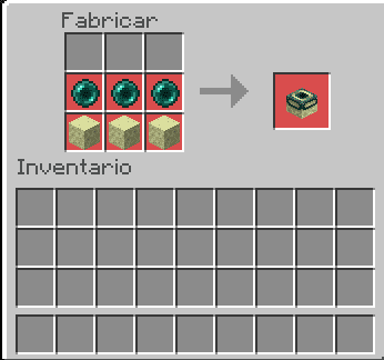 Рецепт крафта портала Края