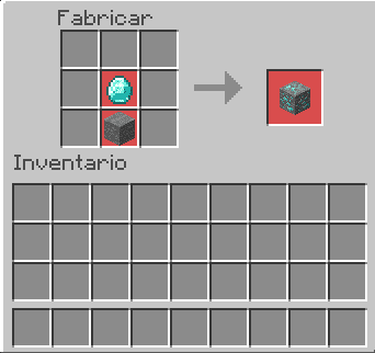 Рецепт крафта алмазной руды