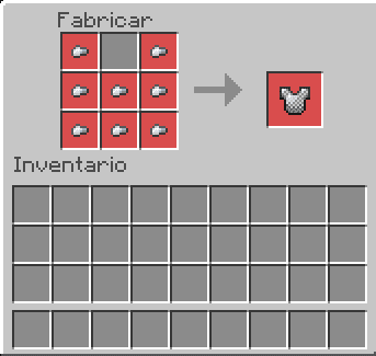 Рецепт крафта кольчужного нагрудника