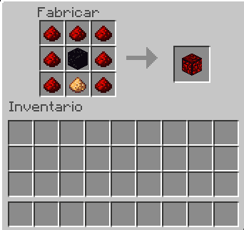 Рецепт крафта светящегося обсидиана