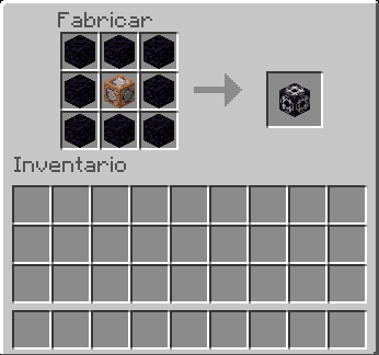 Рецепт крафта чёрного производственного стола