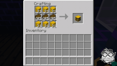 Рецепт крафта жёлтой книжной полки