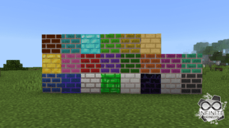 Взгляд на новые виды кирпичей самых разных цветов