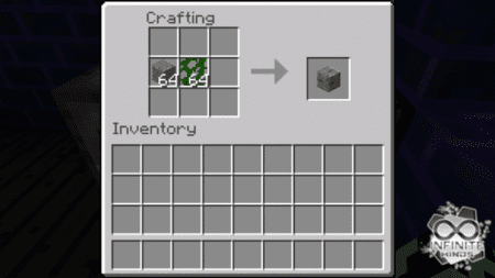 Рецепт крафта второго вида замшелого камня