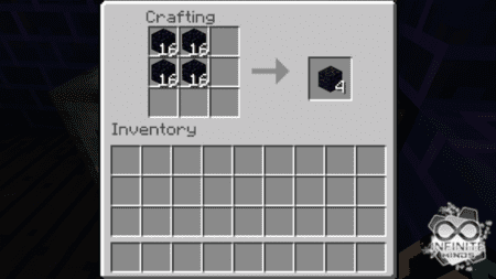 Рецепт крафта чёрного кирпича