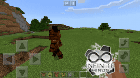 Вид сбоку на аниматроника Фредди