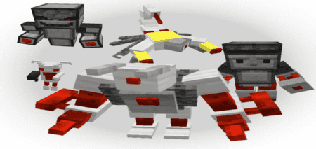 Мод: Мобы из редстоуна