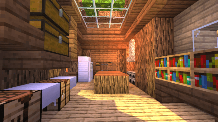 Библиотека в доме хоббита