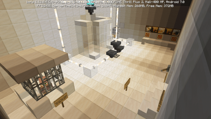 Большая лаборатория в майнкрафт