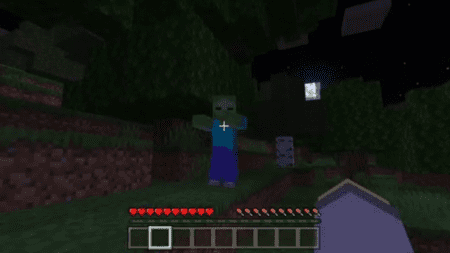 зомби ночью