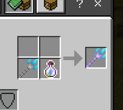 Пополнение силы посоха грома