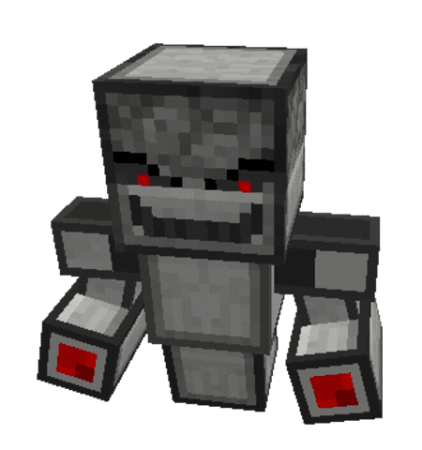 Моб из редстоуна - Летающий киборг