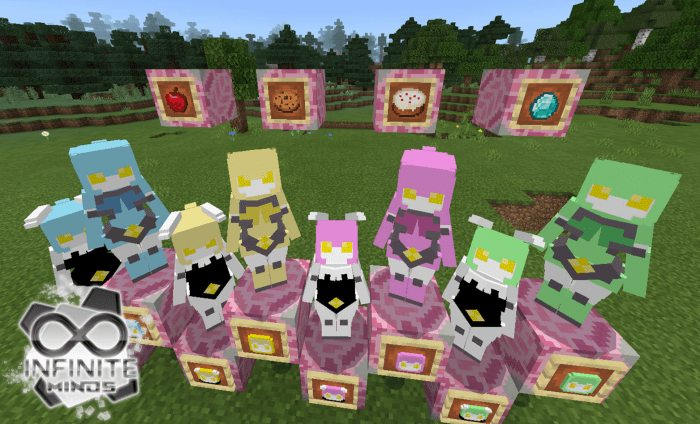 Представление всех добавляемых в игру видов роботов