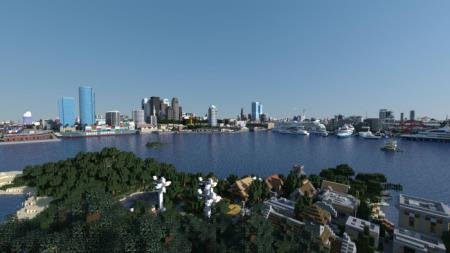 Прекрасный вид на море возле города Аудиа