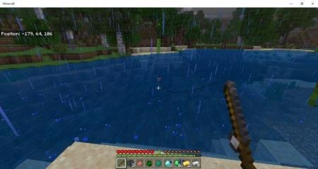 рыбалка в майнкрафт