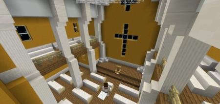 церковь в майнкрафт