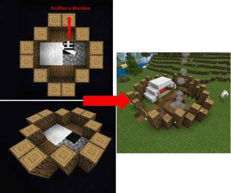 Создание маленького лагеря в Майнкрафт