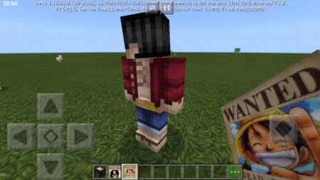 Модель игрока в стиле Ван Пис