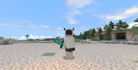 персонаж в интересном скине