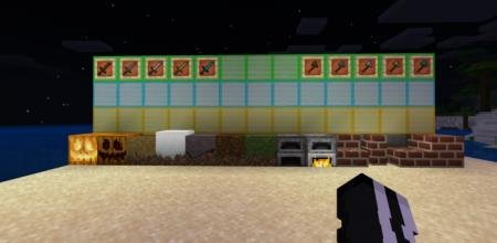 вид на текстуры простые щипки