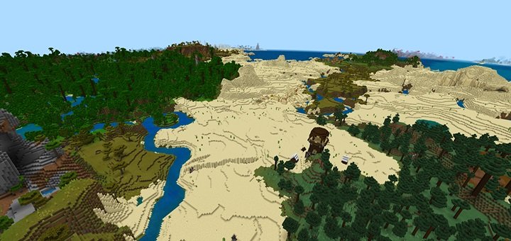 Сид: Множество редких структур и биомов