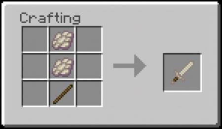 Рецепт крафта меча Фантома