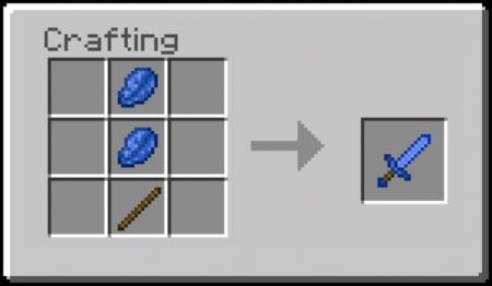 Рецепт крафта лазуритового меча