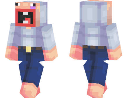 Скин избитого человека