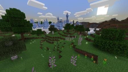 лес цветов/ледяные шипы