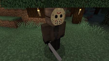 Джейсон в маске с мачете