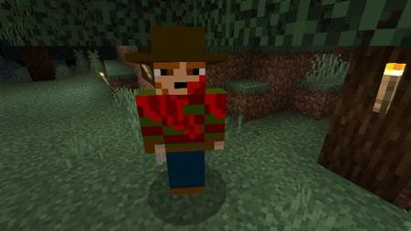 Фредди Крюгер весь в крови