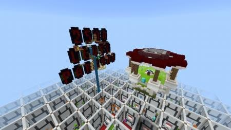 Лобби карты с 2500 уровнями для паркура